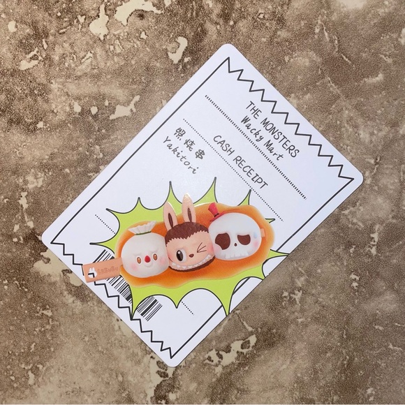 Pop Mart Labubu The Monsters Wacky
Mart Series Yakitori Figure - Picture 4 of 6